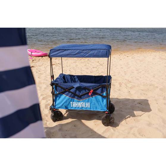 Tahwalhi Premium Quad Fold Beach Cart, , bcf_hi-res