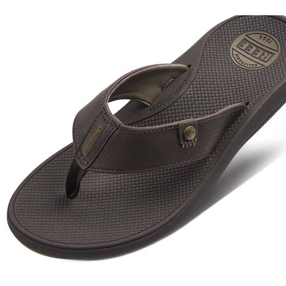 REED Phantom Nias Men’s Thongs, Brown / Fossil, bcf_hi-res