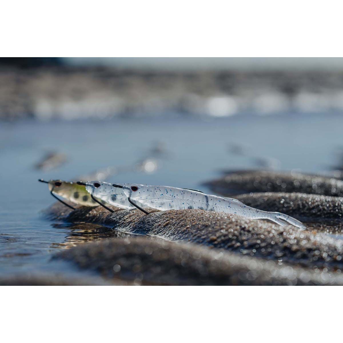 Nomad Live Ops Fallout Minnow Soft Plastic Lure 5in Arkansas Shiner, Arkansas Shiner, bcf_hi-res