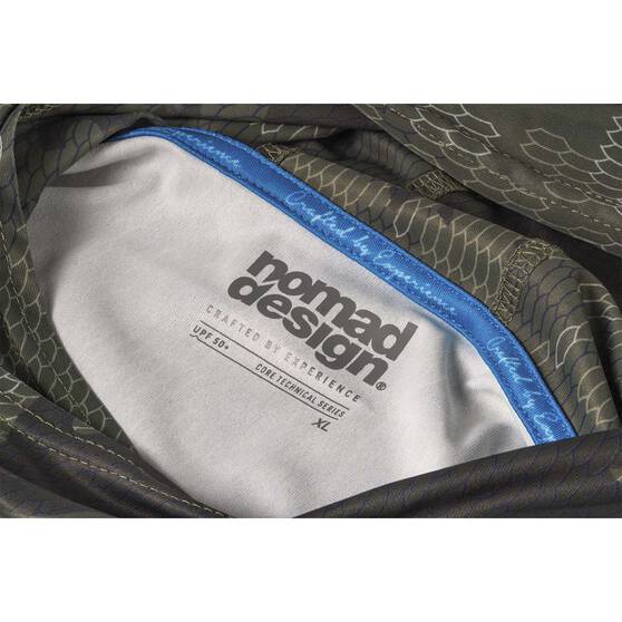 Nomad Men’s Hooded Fishing Shirt, Camo, bcf_hi-res