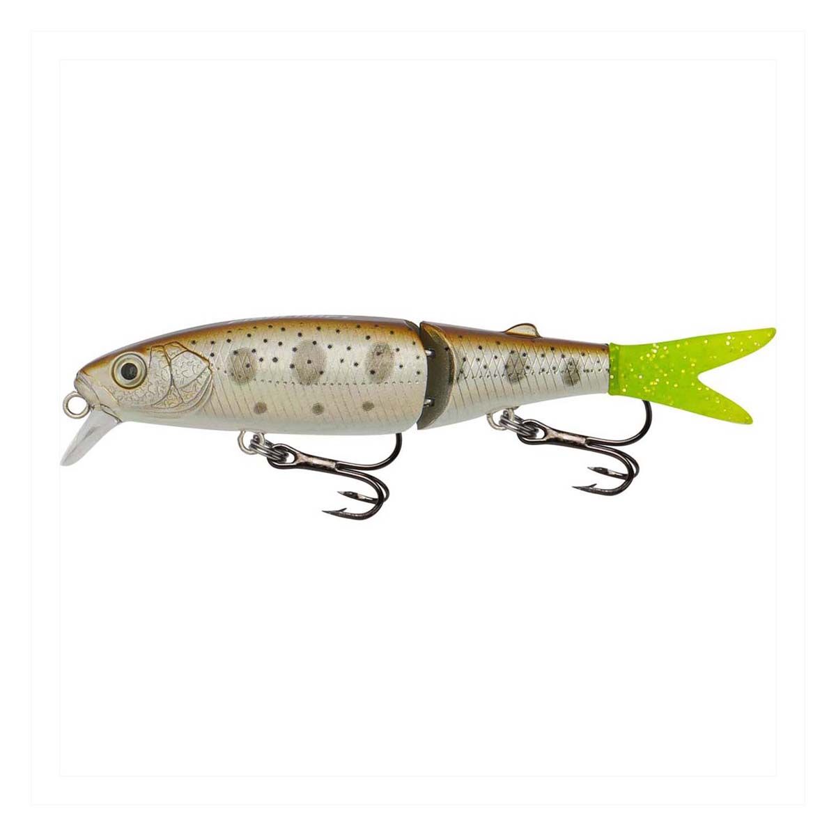 Fishcraft Squirmer Minnow Hard Body Lure 90mm Bwon Trout, Bwon Trout, bcf_hi-res