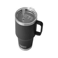 YETI® Rambler® Straw Mug 35 oz (1 L) Black, Black, bcf_hi-res