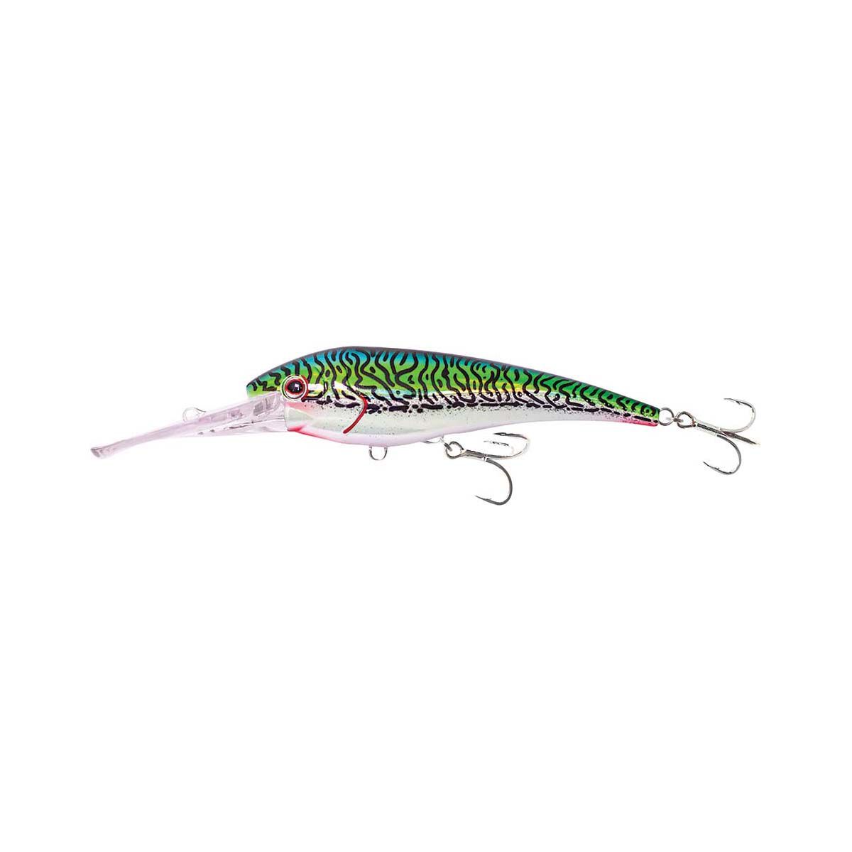Nomad DTX Minnow Floating Hard Body Lure 120mm Silver Green Mackerel BCF