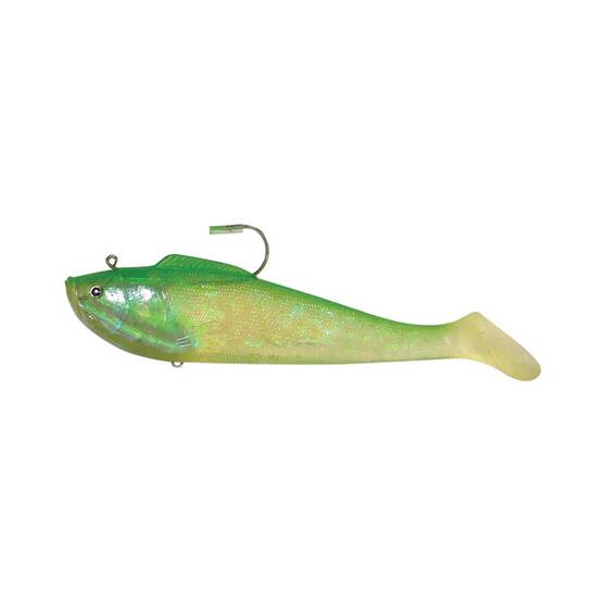 Reidy's Rubbers Soft Plastic Lure 4in Lime, Lime, bcf_hi-res