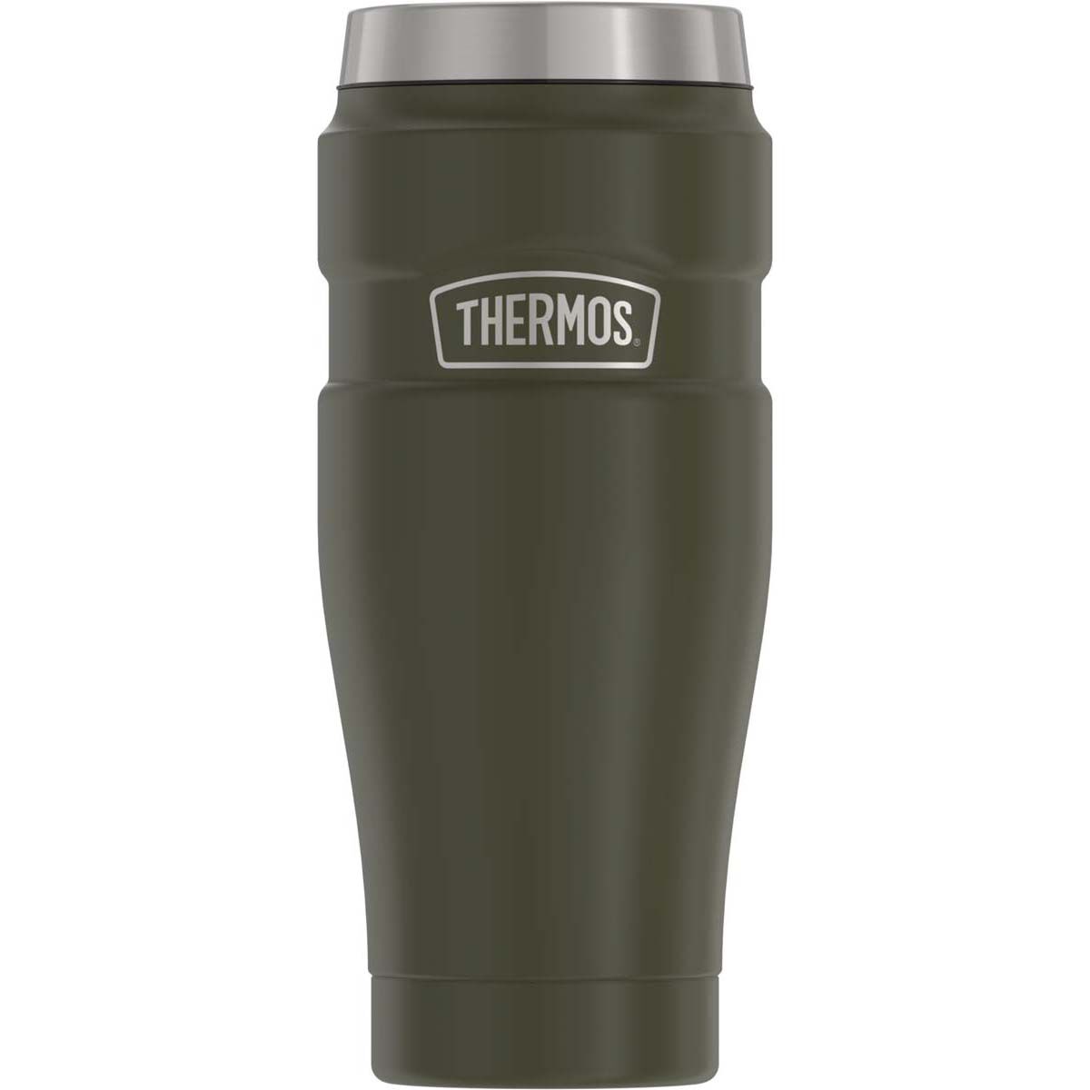 Thermos King Stainless Steel Tumbler 470ml Matte Army, , bcf_hi-res