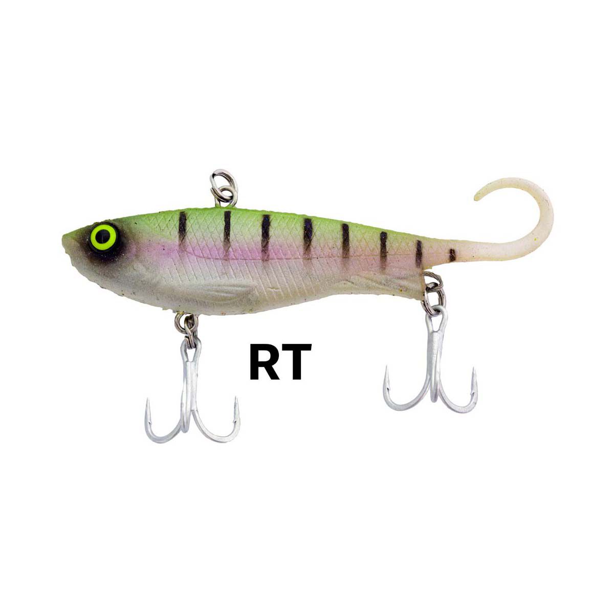 Zerek Fish Trap Vibe Lure 80mm 13.5g Rainbow Tiger, Rainbow Tiger, bcf_hi-res