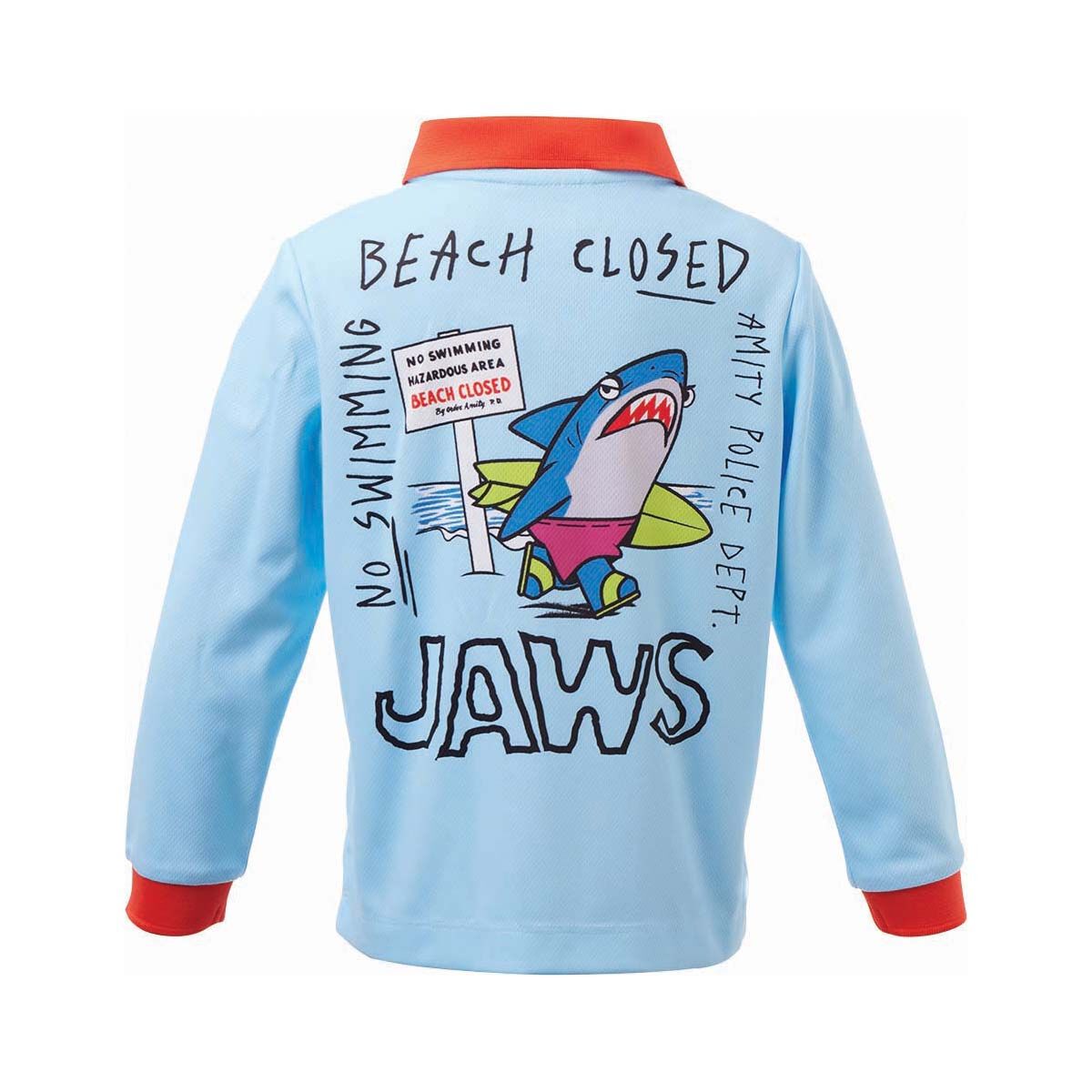 Jaws Kids&rsquo; Fishing Shirt Blue 2, Blue, bcf_hi-res