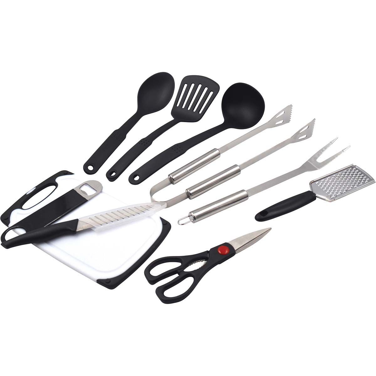 Wanderer Utensil Cook Set 12 Piece, , bcf_hi-res
