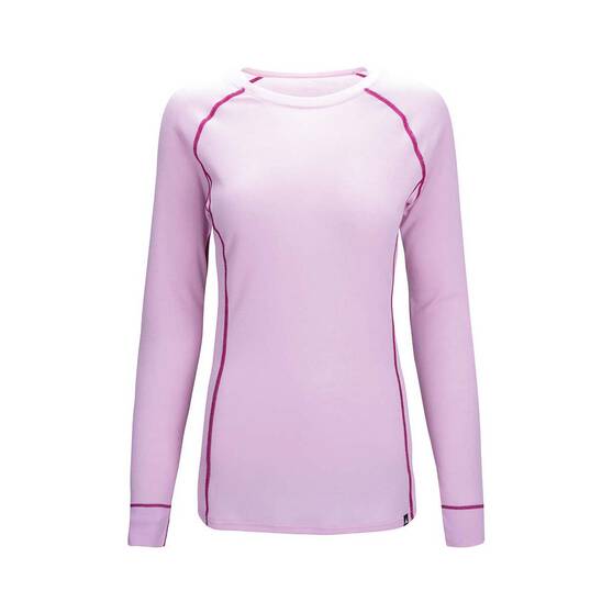 Macpac Women's Geothermal Long Sleeve Top, Pink Lavender, bcf_hi-res