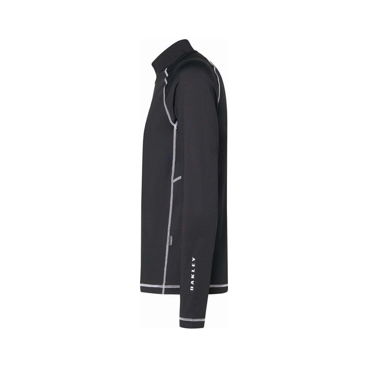 Oakley Men&rsquo;s Elements Bhodi Ellipse Long Sleeve Rashie, Blackout, bcf_hi-res