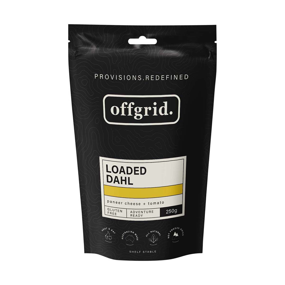 Offgrid Loaded Dahl Heat and Eat Meal 250g, , bcf_hi-res