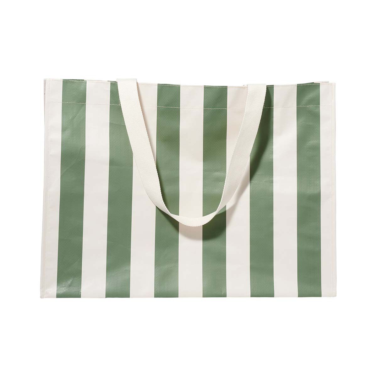SUNNYLiFE Vacay Olive Stripe Carryall Beach Bag, , bcf_hi-res