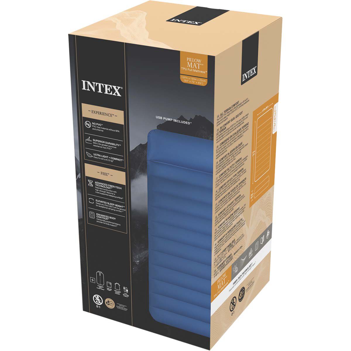Intex DuraBeam TPU Camping Mat Double, , bcf_hi-res