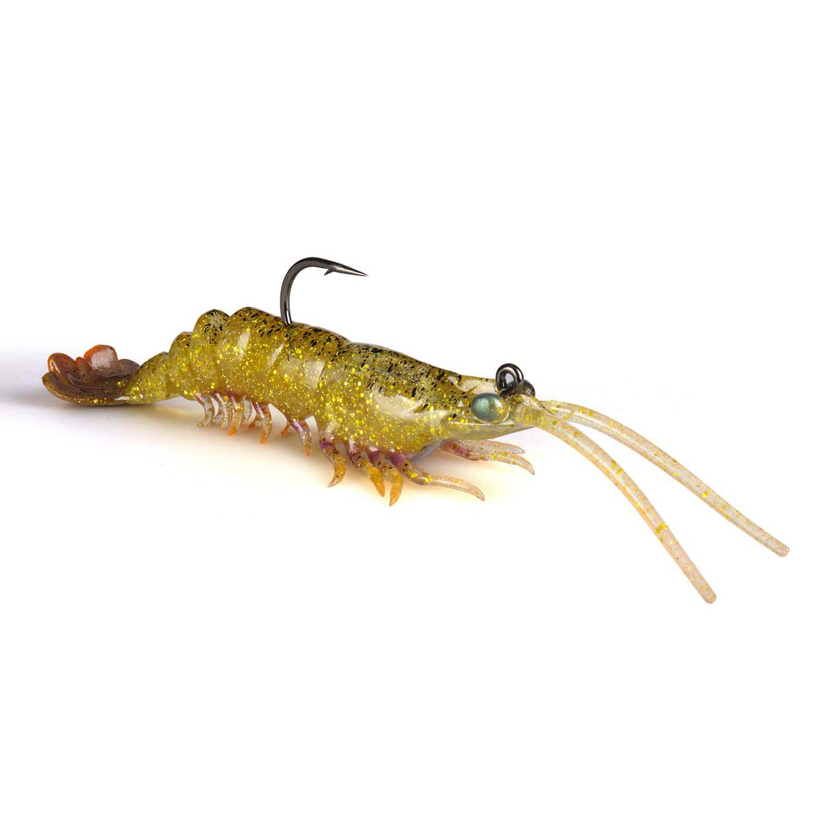 ZMan PrawnZ Elite Soft Plastic Lure 5in Golden Boy, Golden Boy, bcf_hi-res