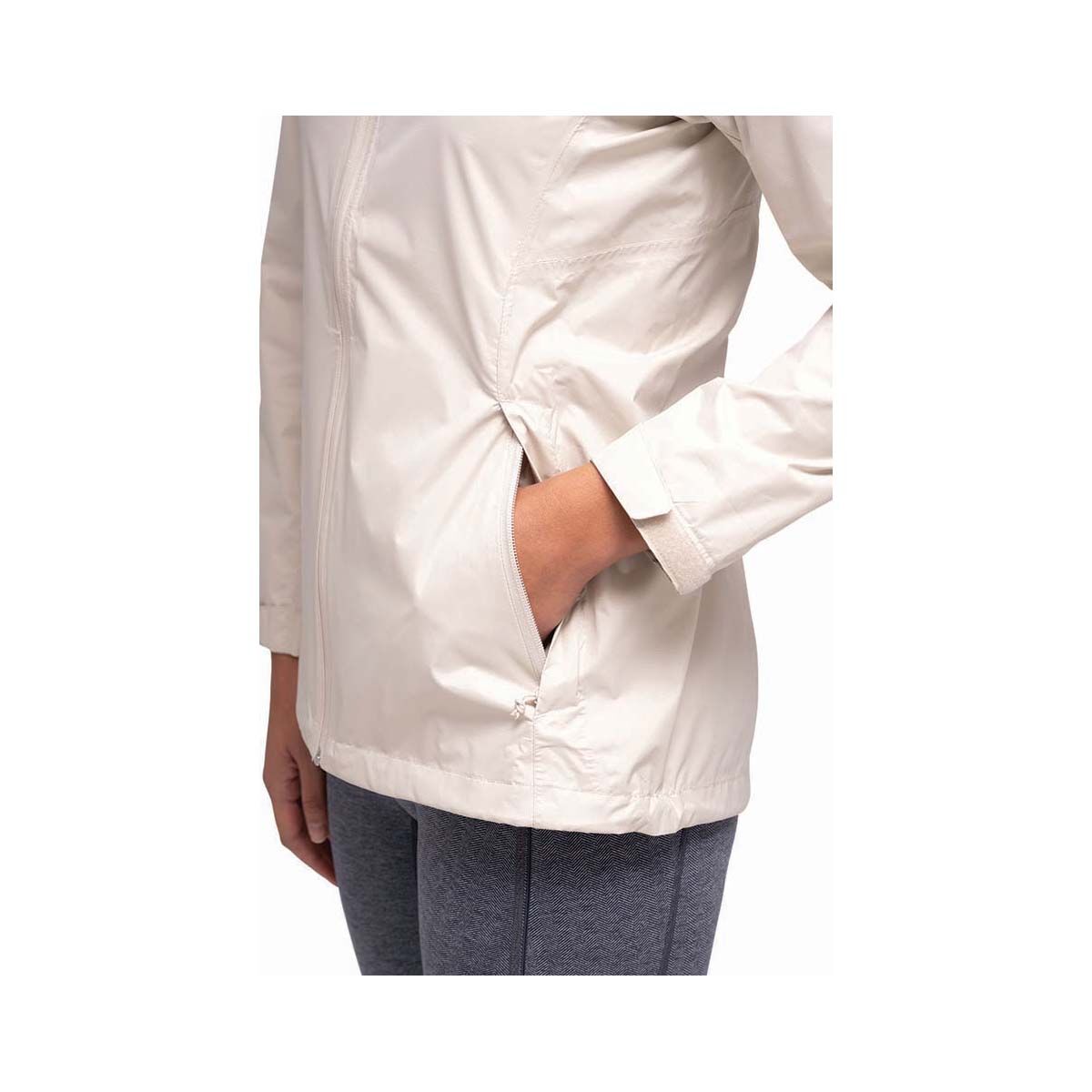 Macpac Women's Mistral Rain Jacket, Moonbeam, bcf_hi-res