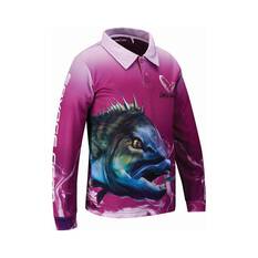 Savage Gear Kids' Little Savage Bream Fishing Shirt, Pink, bcf_hi-res