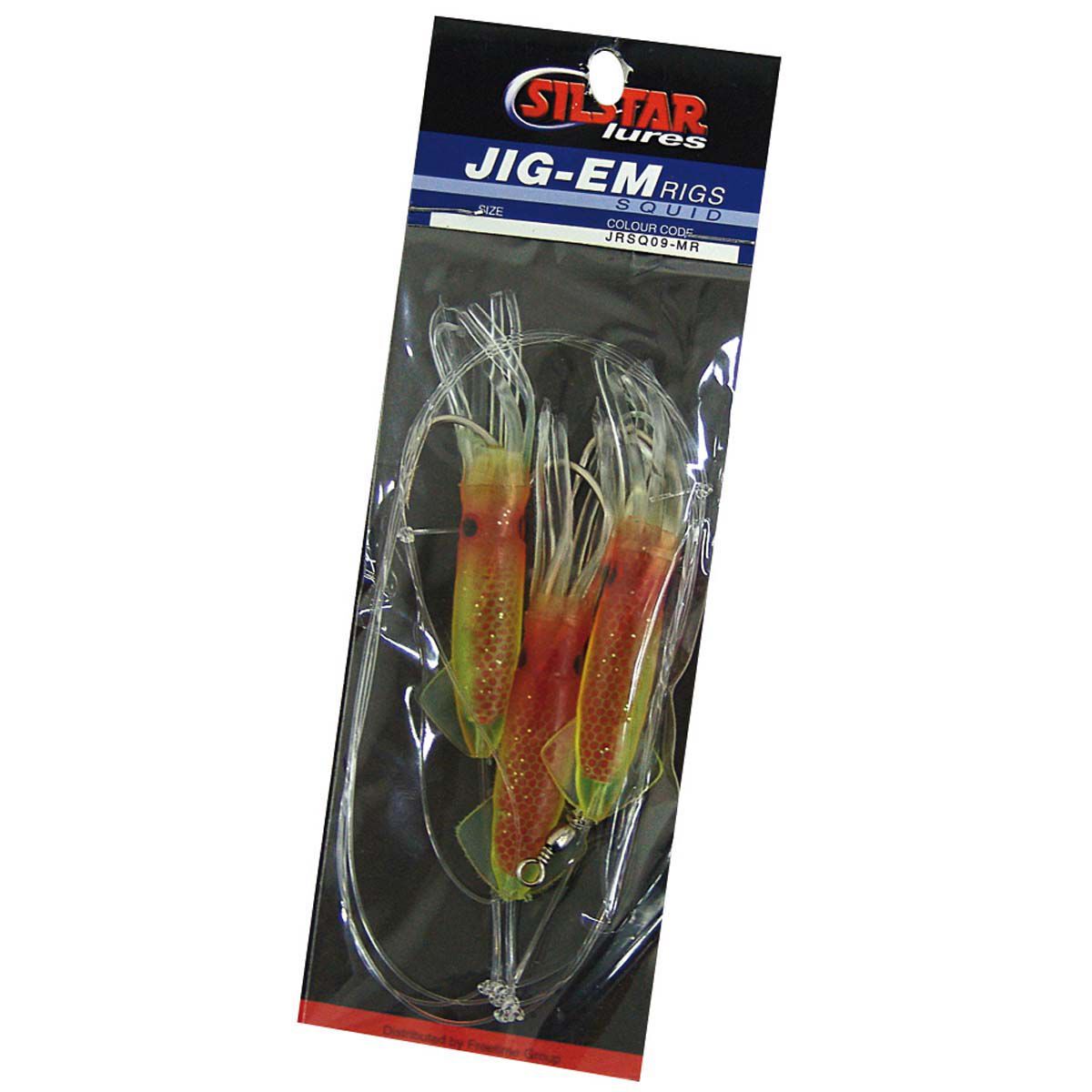 Silstar Jig-em Rig Motor Oil / Red, Motor Oil / Red, bcf_hi-res