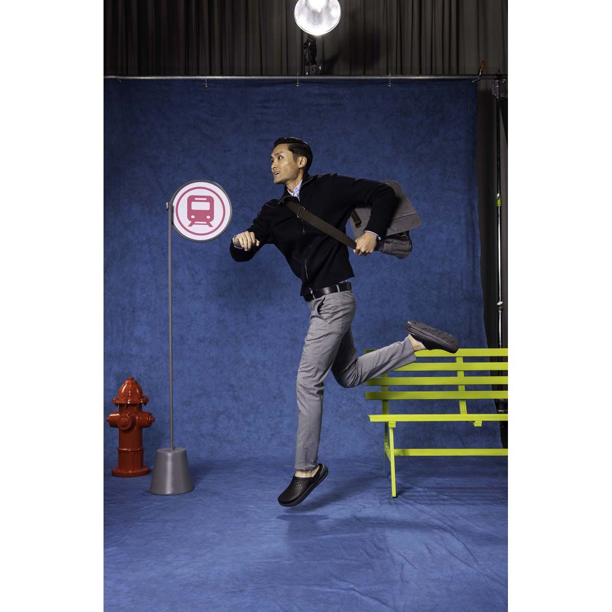 Crocs Men's Inmotion Clogs Black M12, Black, bcf_hi-res