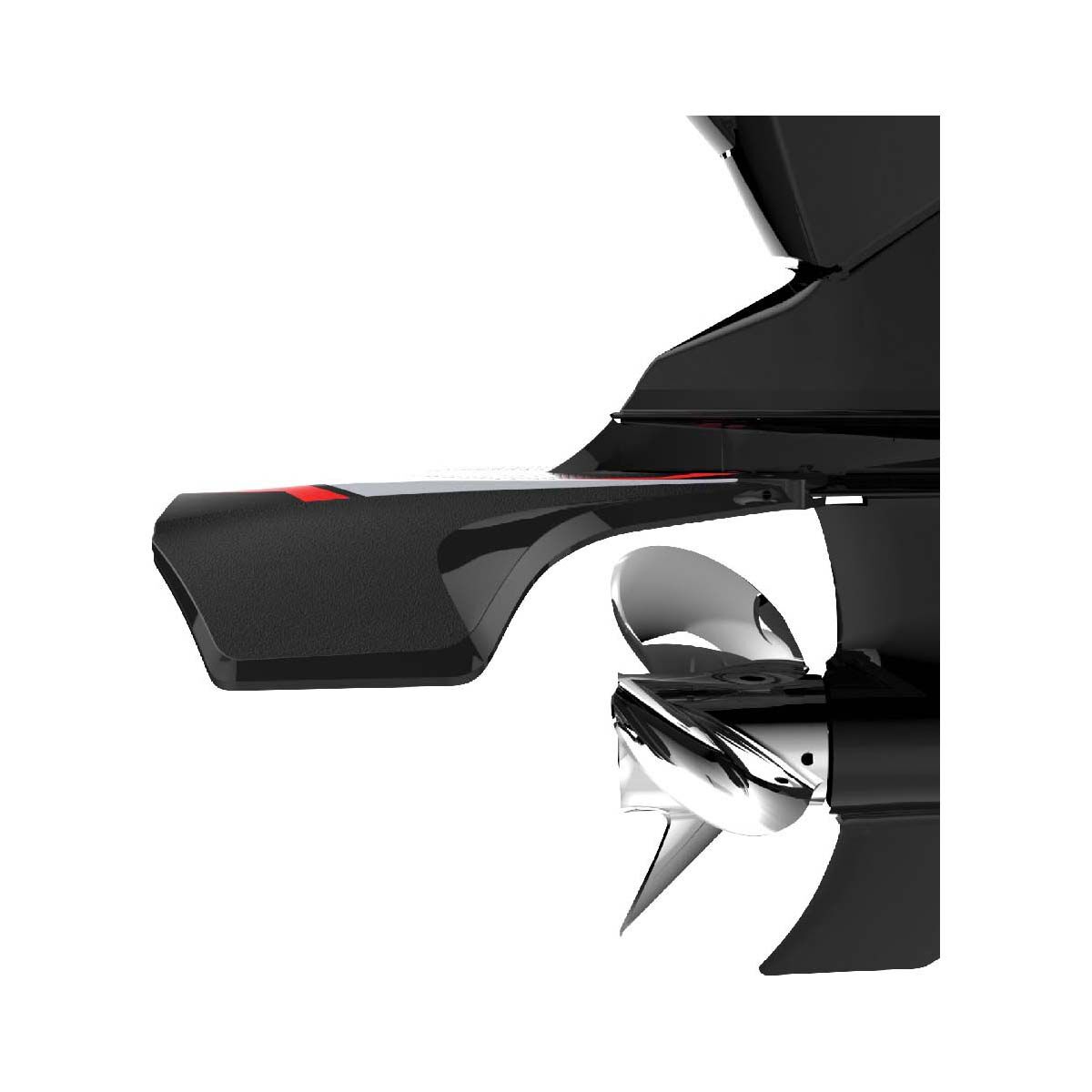 StingRay XR4 Hydrofoil Outboard Stabiliser Black, Black, bcf_hi-res