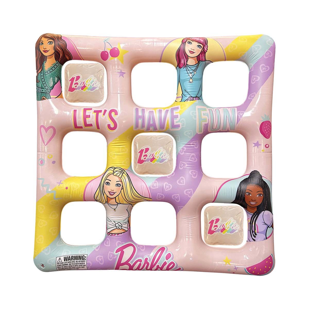Barbie Inflatable 3 In A Row Game, , bcf_hi-res