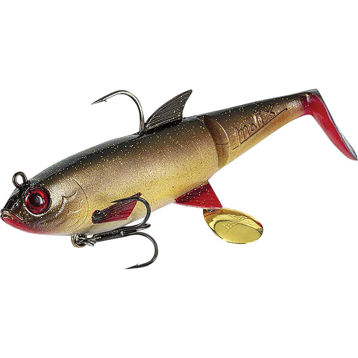 Molix Shad Soft Swimbait Lure 140mm Rudd, Rudd, bcf_hi-res