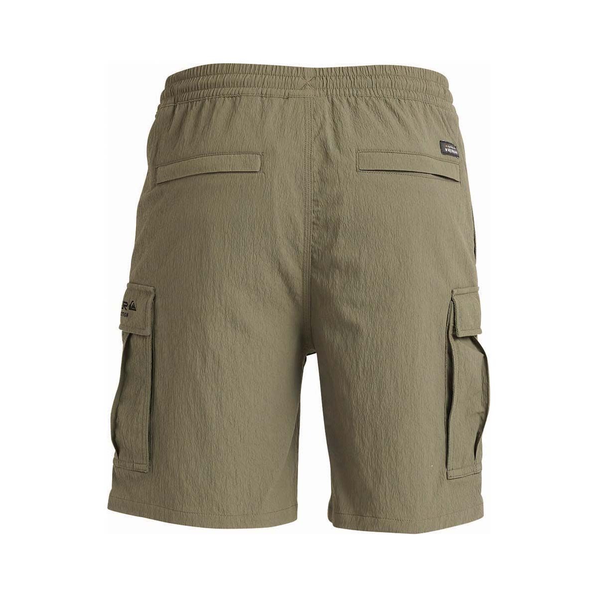 Quiksilver Men&rsquo;s Watermans Cargo Shorts 19in Olive M, Olive, bcf_hi-res