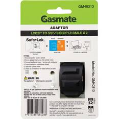 Gasmate LCC27 to Twin 3/8" BSPP LH Adaptor, , bcf_hi-res