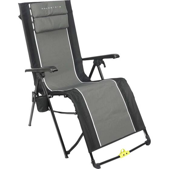 Lounger Bcf Folding Beach Chair Wanderer Quad Fold Compact Lounger 130kg BCF