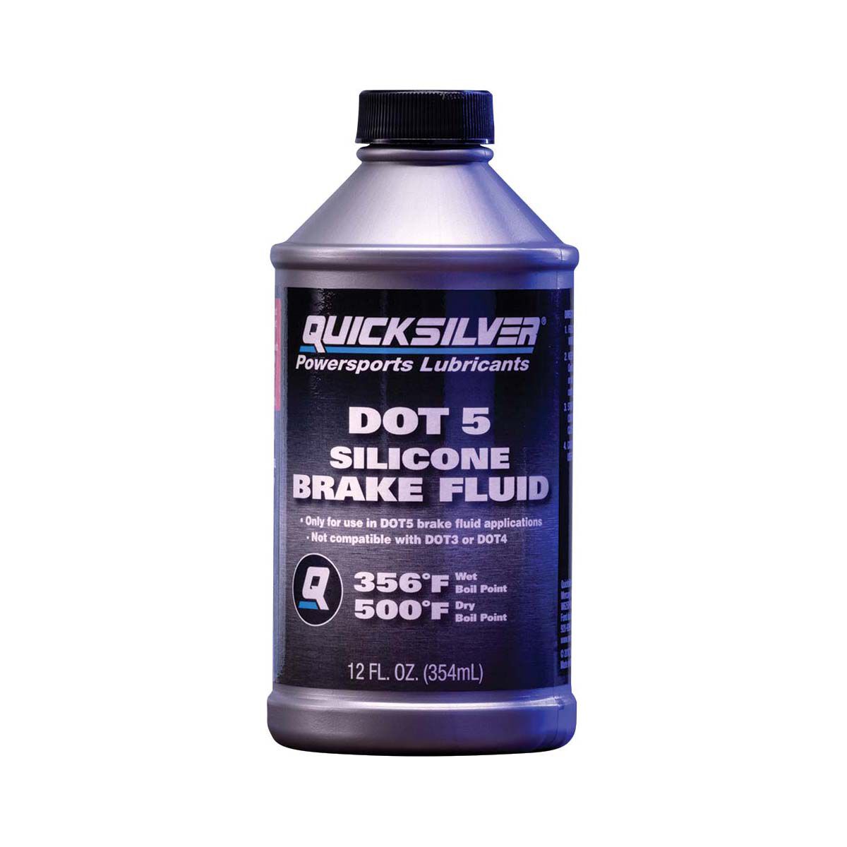 Quicksilver DOT 5 Brake Fluid 12 Ounces, , bcf_hi-res