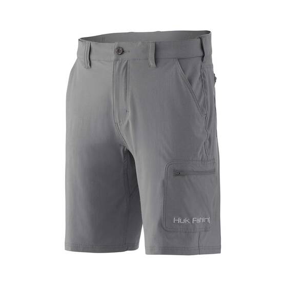 Huk Men's NXTLVL 10.5 Shorts Overcast Grey 2XL