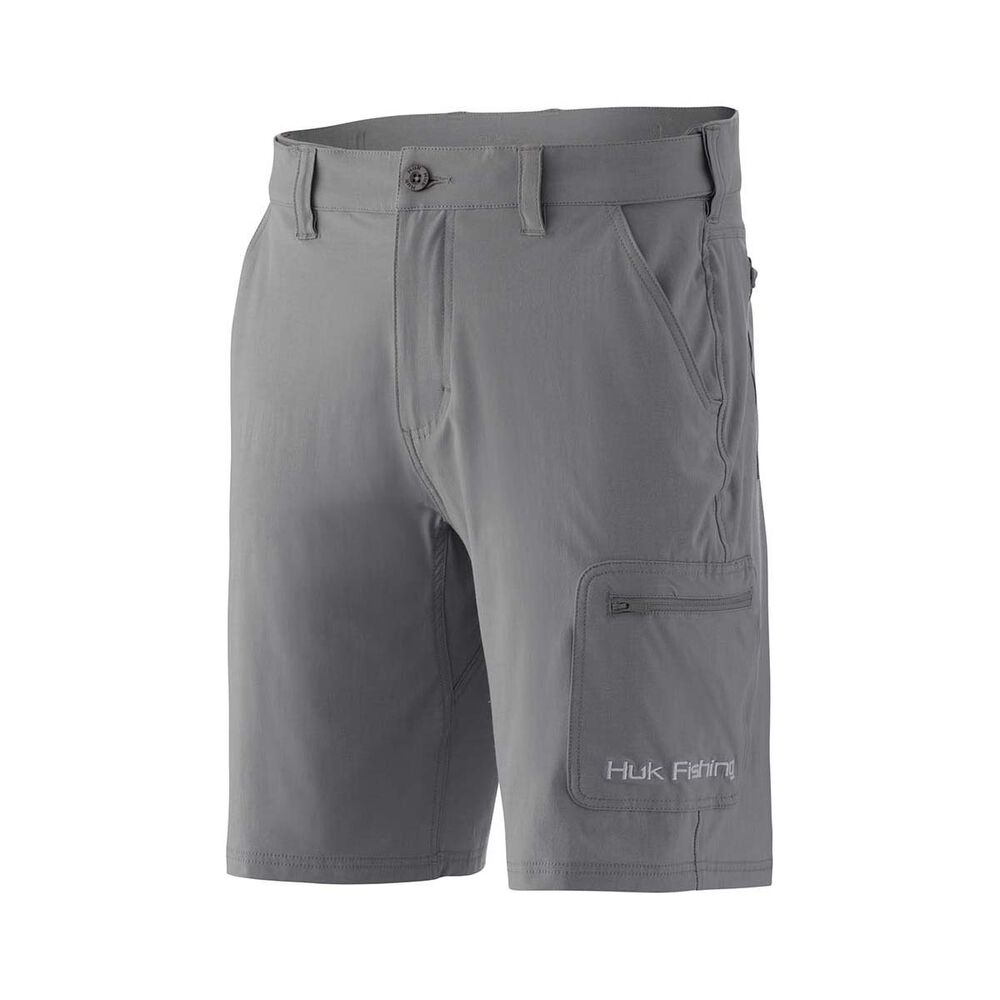 Huk Men's NXTLVL 10.5 Shorts Overcast Grey S
