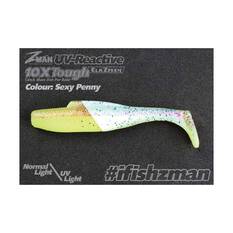 Zman Diezel Minnow Soft Plastic Lure 4in 5 Pack Sexy Penny, Sexy Penny, bcf_hi-res