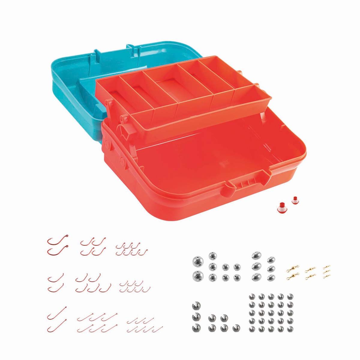 BCF 100 Piece Junior Tackle Kit, , bcf_hi-res