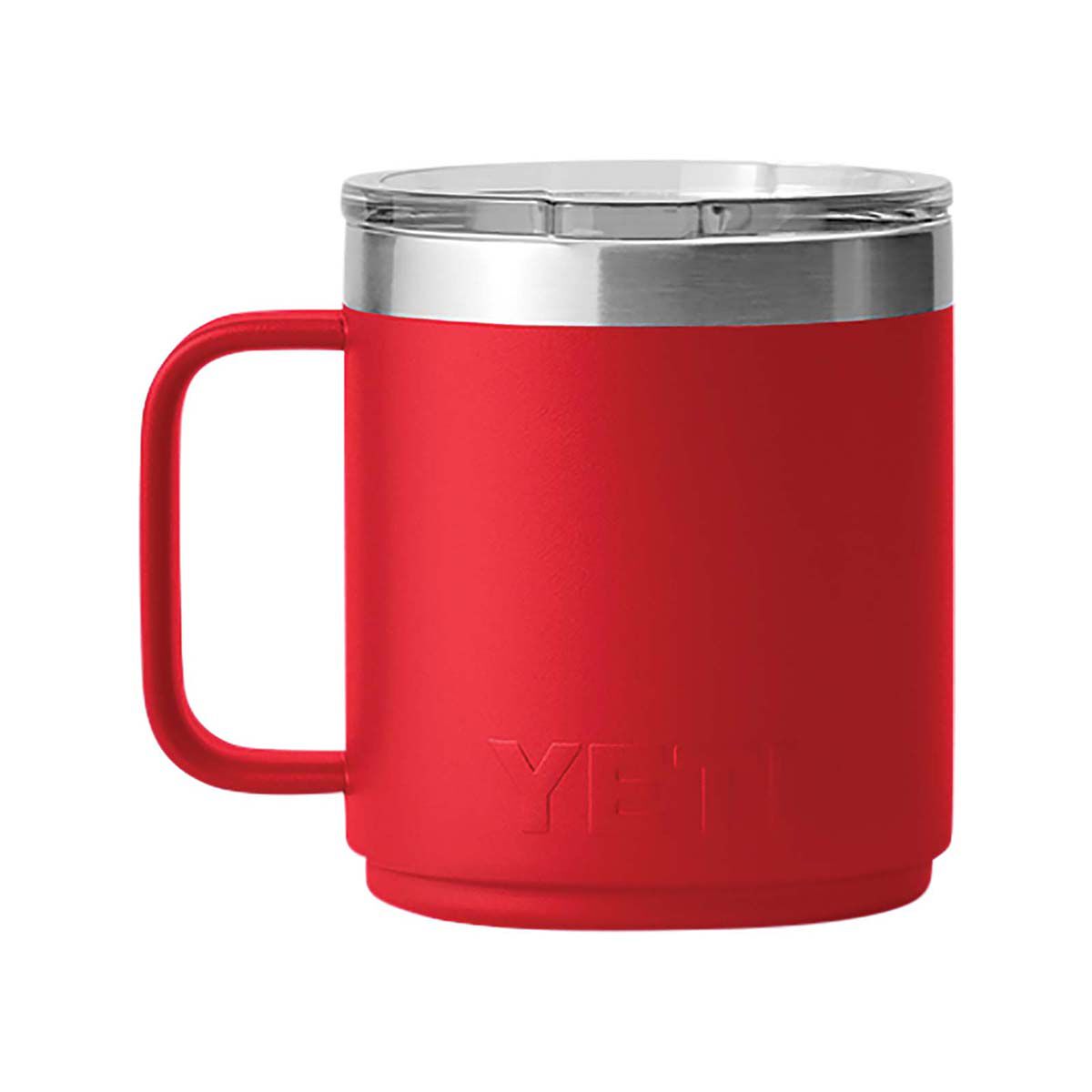 YETI&reg; Rambler&reg; Stackable Mug 10 oz (295ml) with MagSlider&trade; Lid Rescue Red, Rescue Red, bcf_hi-res