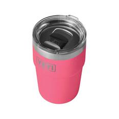 YETI® Rambler® Stackable Cup 16 oz (473ml) Tropical Pink, Tropical Pink, bcf_hi-res