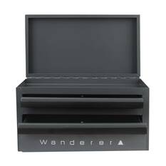 Wanderer Mini Gear Cabinet 2 Drawer Charcoal, Charcoal, bcf_hi-res