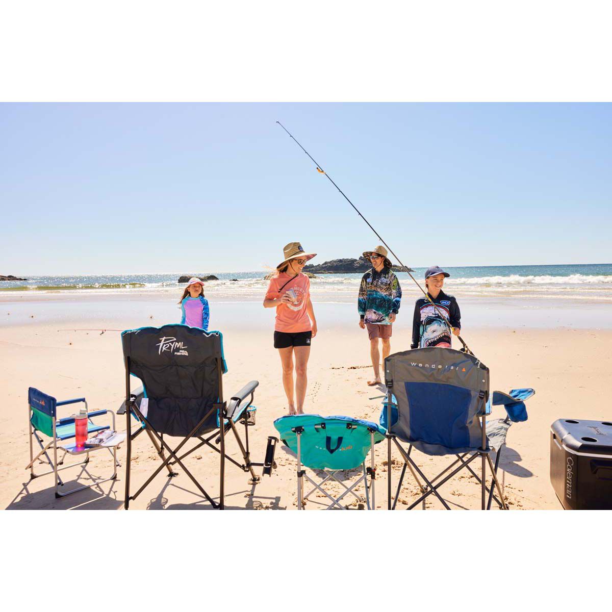 Rod holder for camping chair online