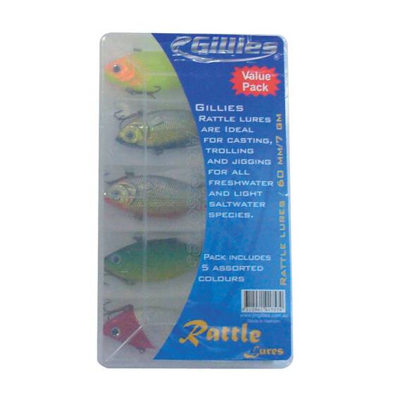 Gillies Rattle Lure Kit 5 Pack, , bcf_hi-res