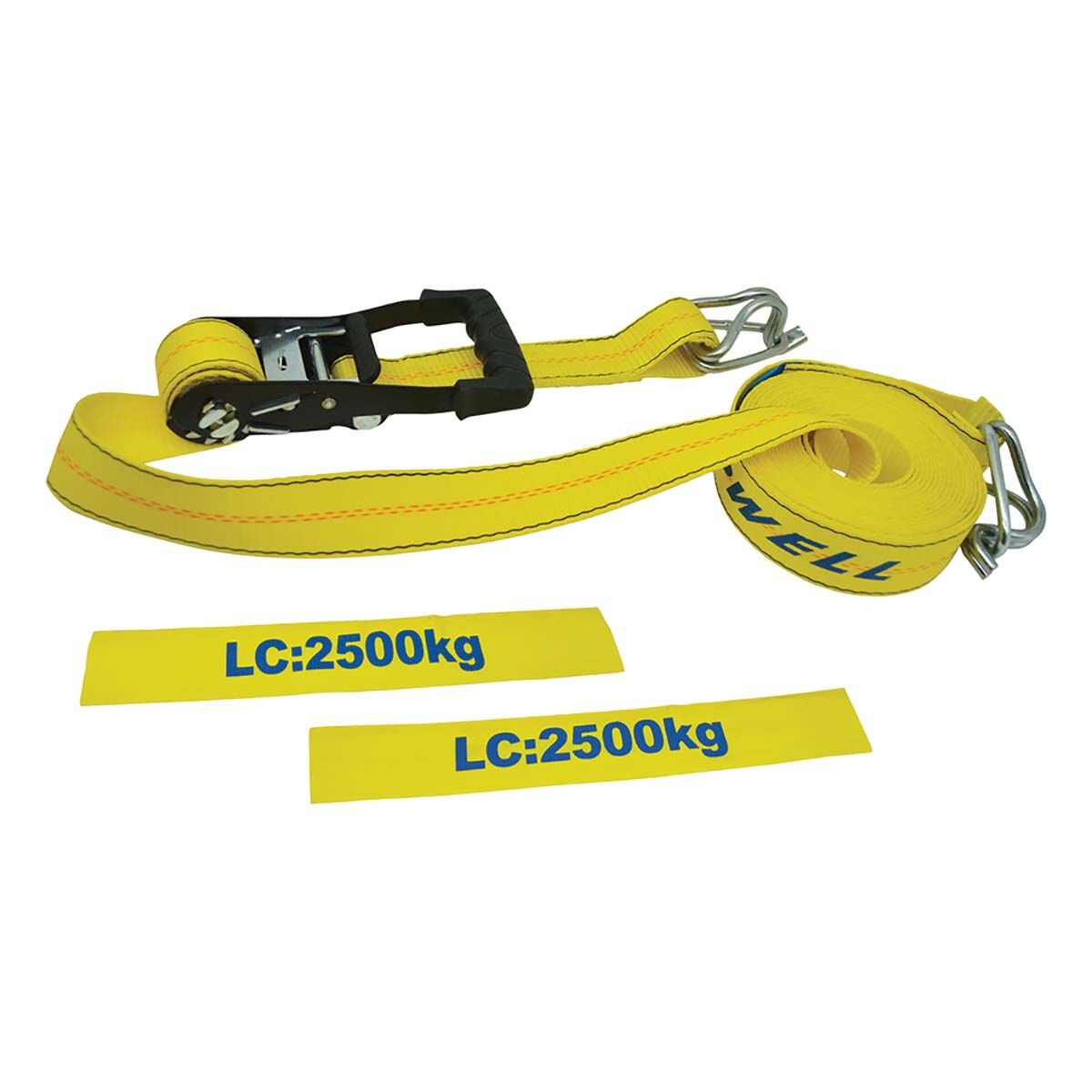 Gripwell Heavy Duty 2500kg Ratchet Tie Down 10m, , bcf_hi-res