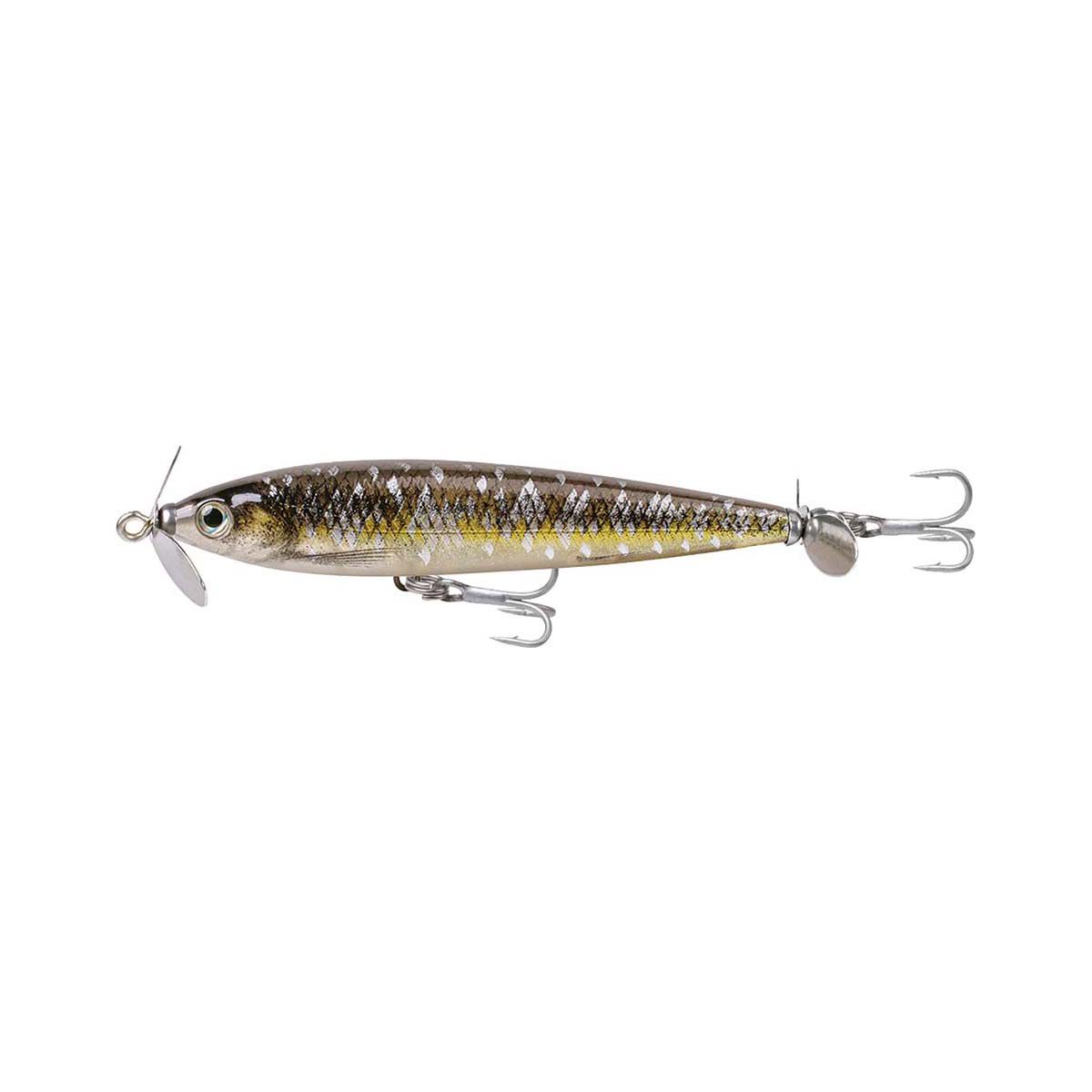 Fishcraft Skatter Prop Surface Lure 96mm Spotted Herring BCF