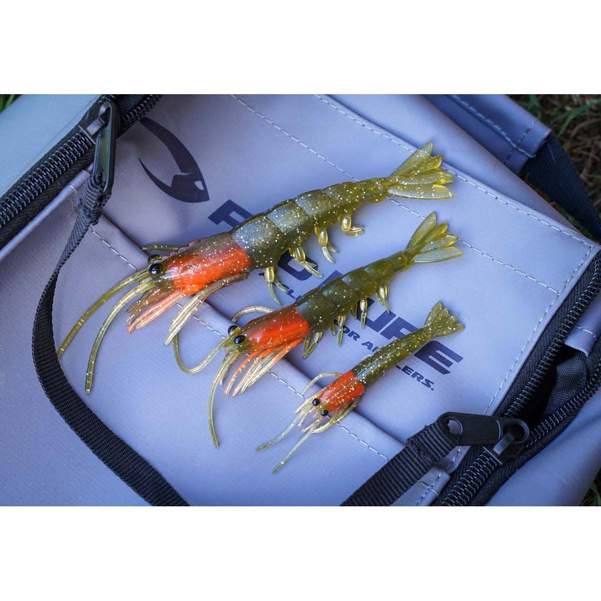 Pro Lure Clone Prawn Soft Plastic Lure 62mm Motor Oil UV BCF