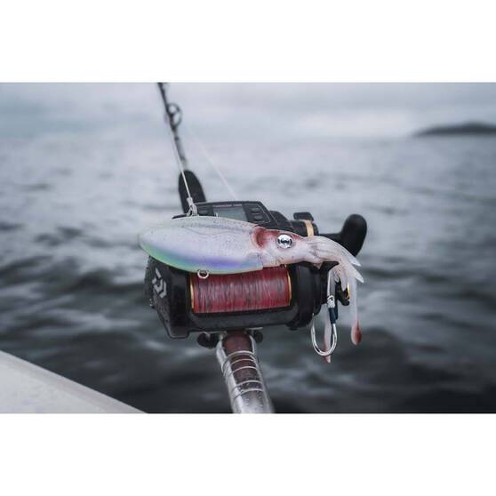 Nomad Squidtrex Vibe Lure 190mm Brown Sparkle, Brown Sparkle, bcf_hi-res