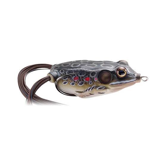 Livetarget Hollow Body Frog Surface Lure 2.25in Brown Black