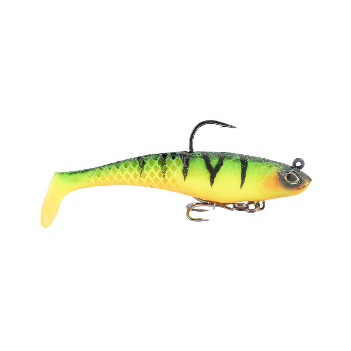 Berkley Powerbait Cullshad Soft Swimbait Lure 8in Fire Tiger, Fire Tiger, bcf_hi-res