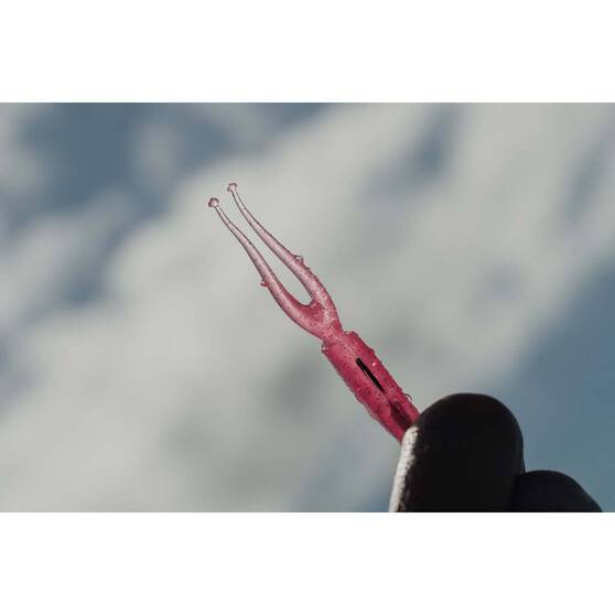 Nomad Live Ops Double Down Soft Plastic Lure 4in Chartreuse UV, Chartreuse UV, bcf_hi-res