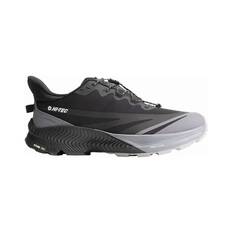 Hi-Tec Nomad Men’s Waterproof Low Hike Shoe Black / Grey 8, Black / Grey, bcf_hi-res