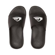 Quiksilver Youth Bright Coast Slides, Black/White/Black, bcf_hi-res