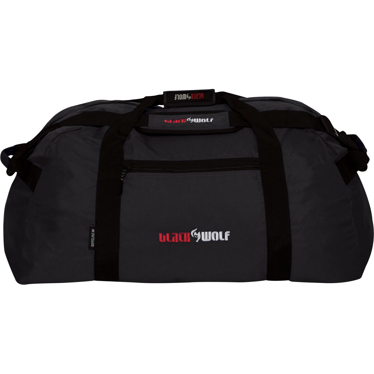 Black wolf on sale duffle bag