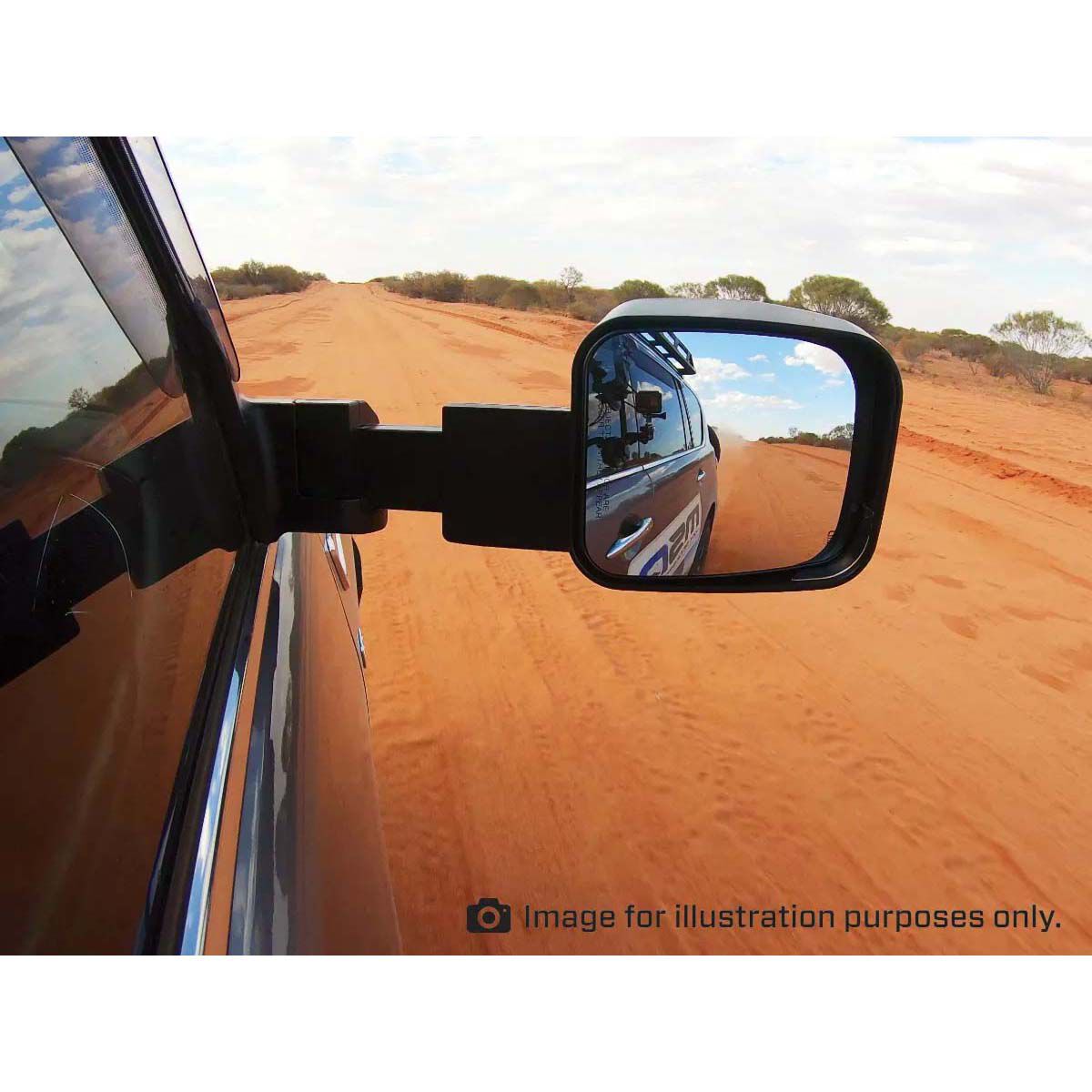 MSA Towing Mirrors Ford Ranger 2012 05/2022 BCF