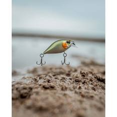 Pro Lure Crank XS Hardbody Lure 36mm Matt Black, Matt Black, bcf_hi-res